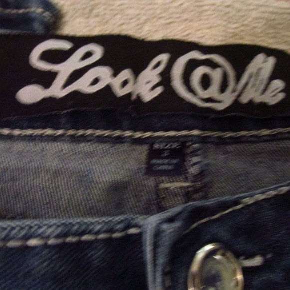 Look @ Me Jeans Cross Boot Cut 26 X 29 SZ 3 Low Rise..SOLD!!! - Picture 7 of 8